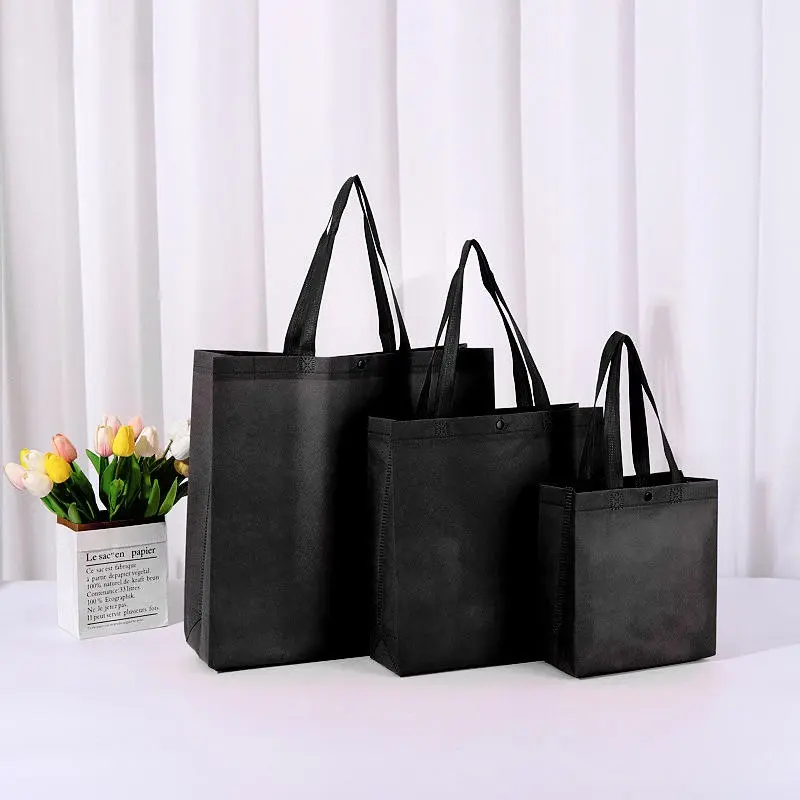 Custom Eco Friendly Market Pocket Waterproof Recycled Shopping Non Woven Bag Supplier, Factories