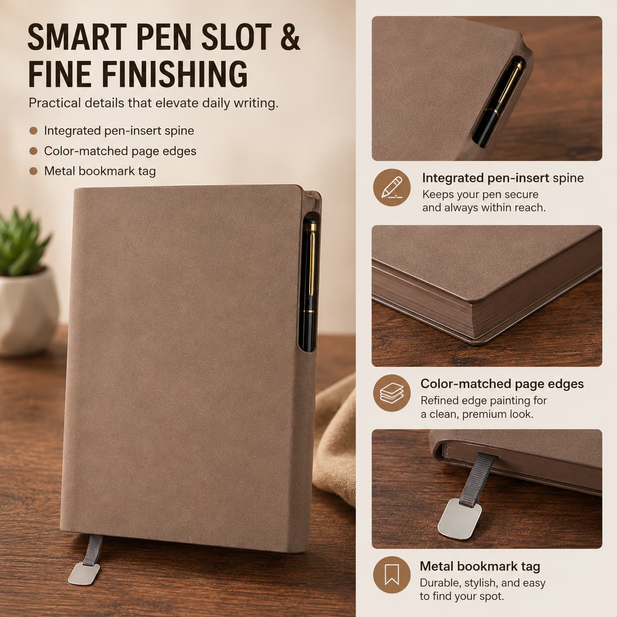 Pen slot details