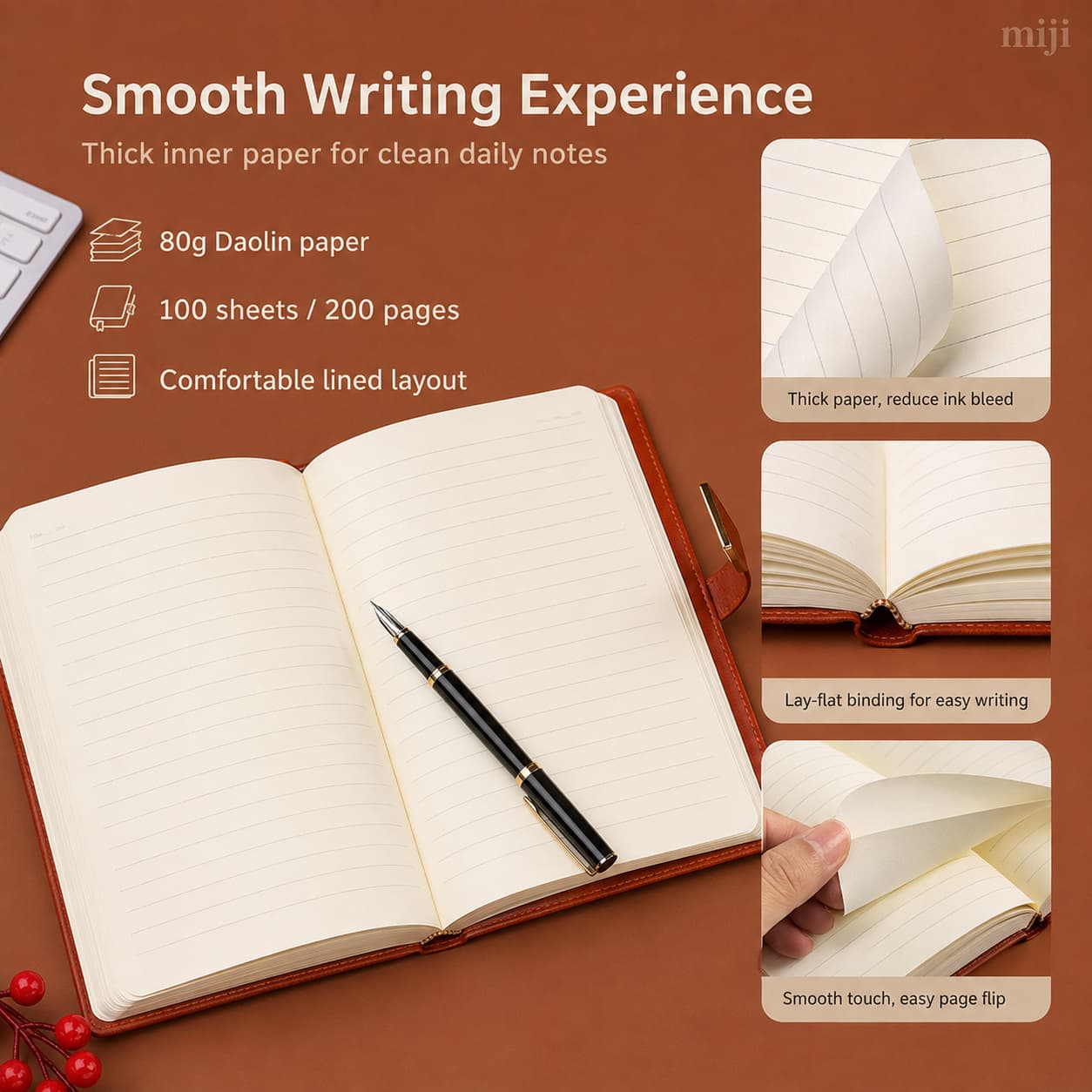 Smooth writing
