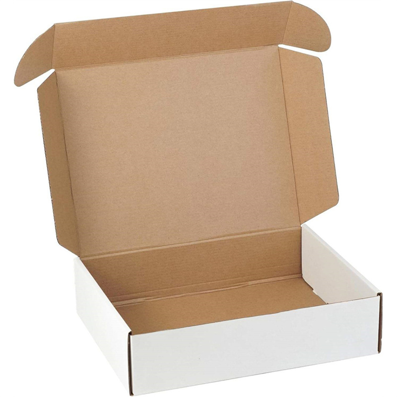 Folding Durable Box for Clothing Packaging Color Printed Paper Shipping Corrugated Mailer Boxes