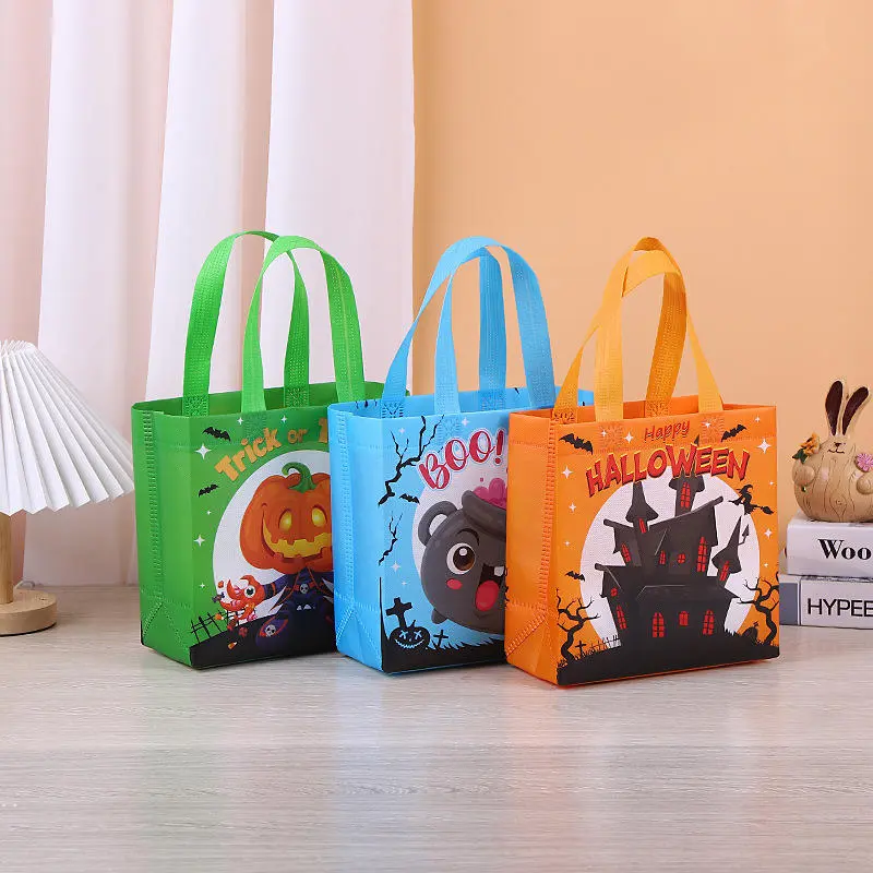 Custom Large Eco Friendly Non Woven Laminated Christmas Gift Bag