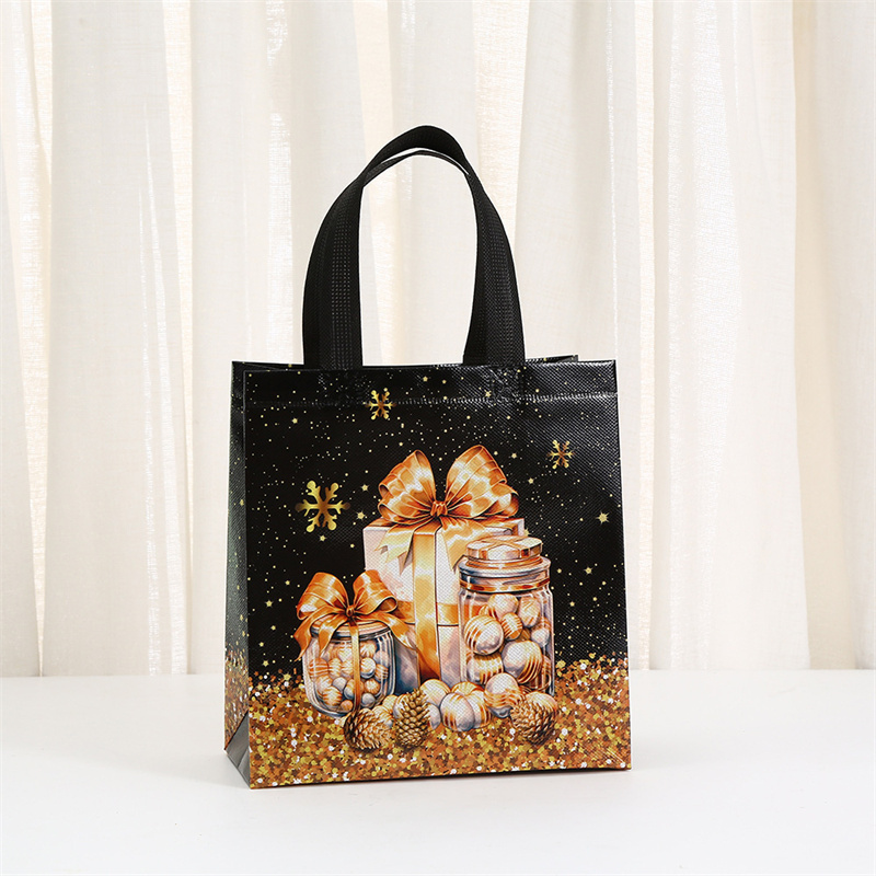 Santa Claus gift bag extra large tote bag