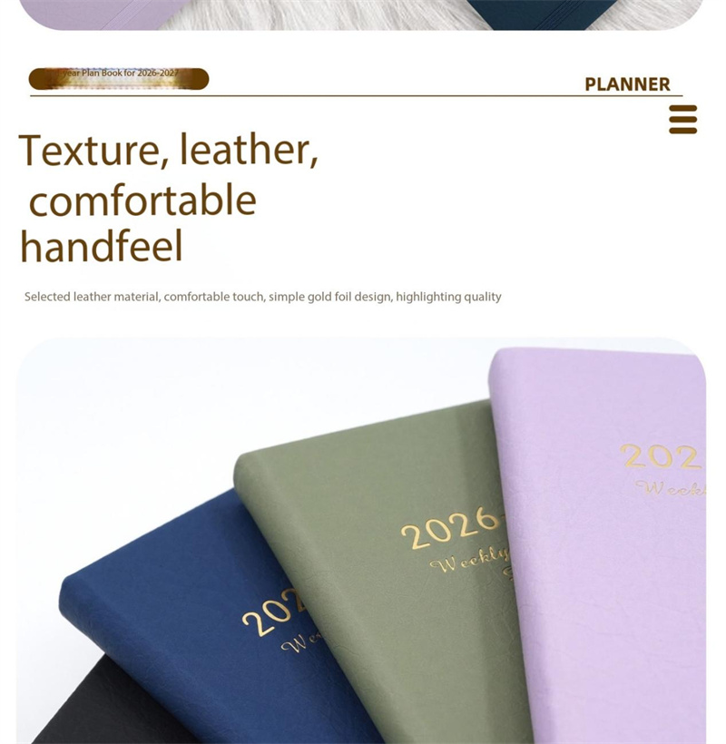 Premium Leatherette Cover Planner