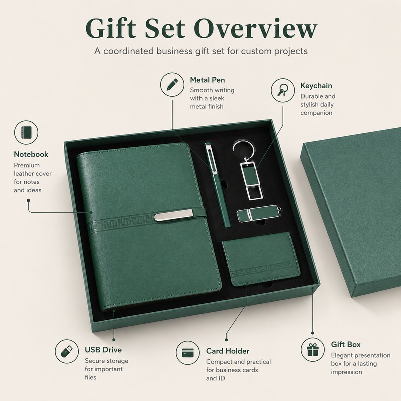 Green Gift Set Overview