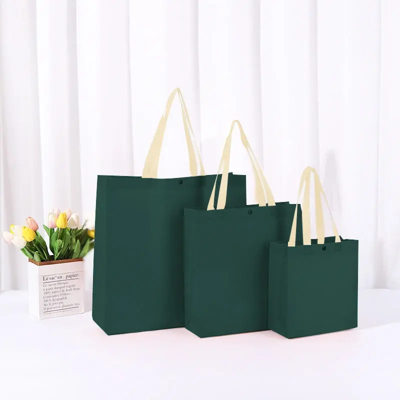 Custom Eco Friendly Market Pocket Waterproof Recycled Shopping Non Woven Bag Supplier, Factories
