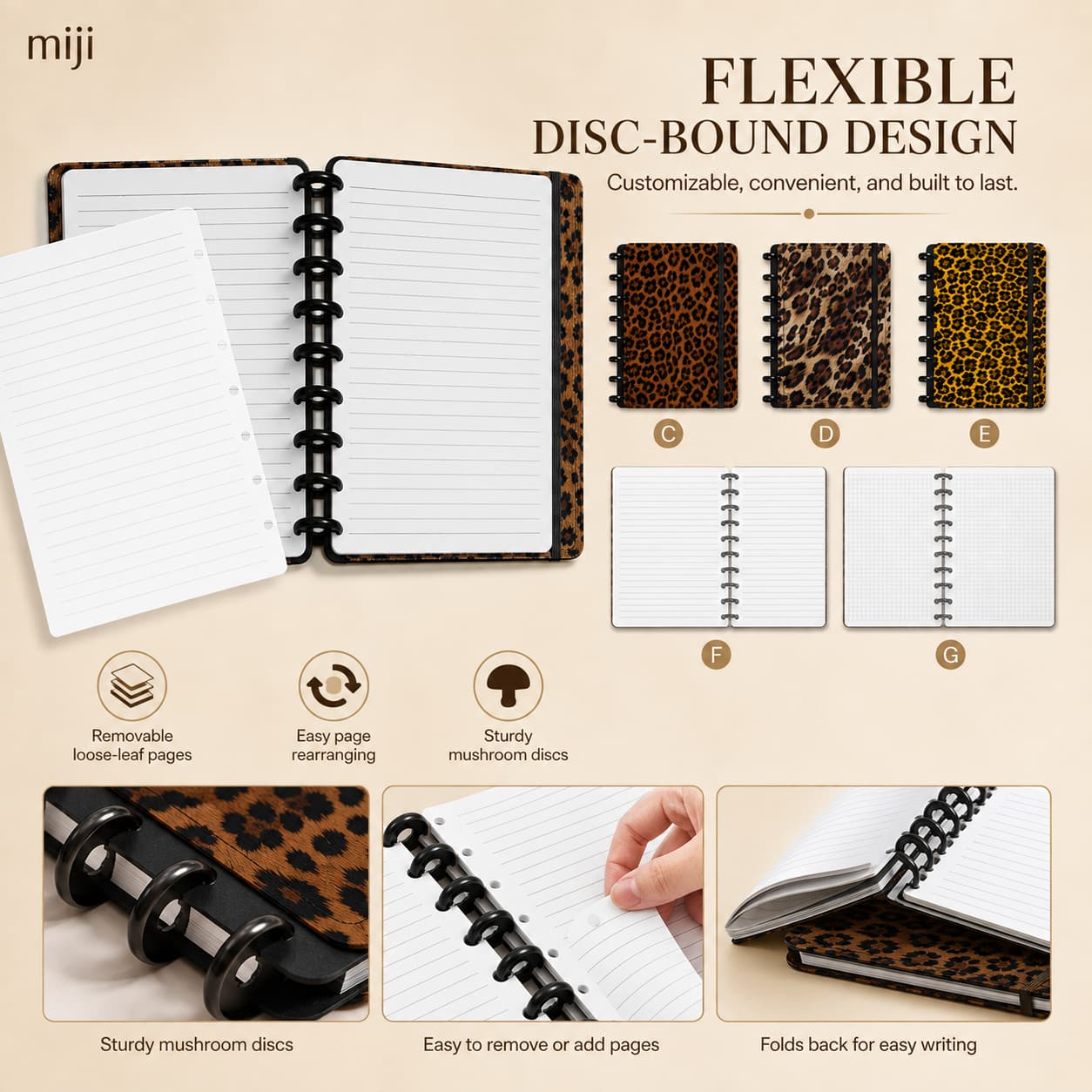Flexible Disc-Bound Design