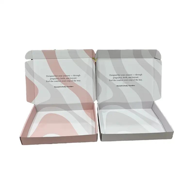 Wholesale Customized Packaging Boxes Double Sided Color Manufacturer, Factories
