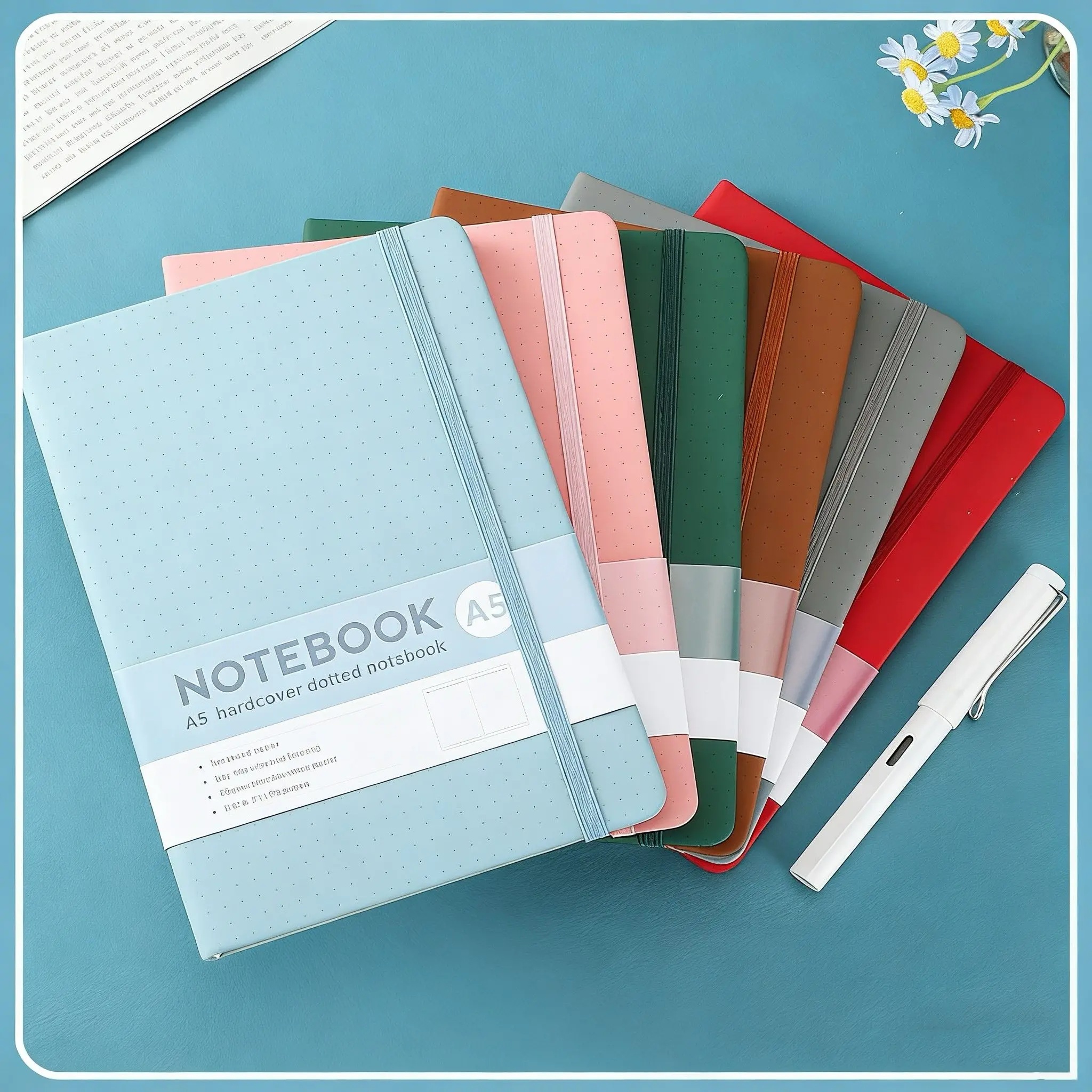 Custom A5 bound notebook
