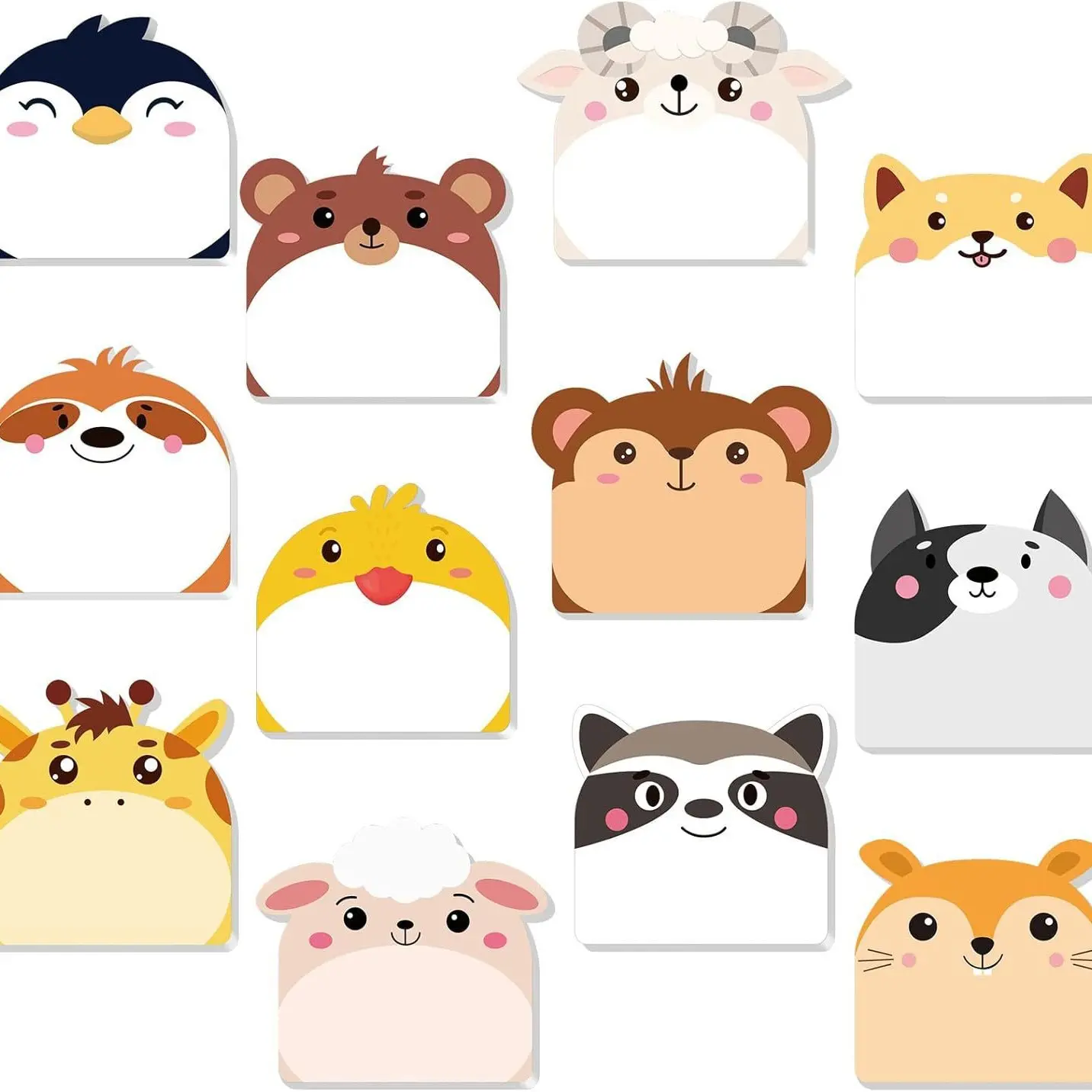 Wholesale Cute cartoon animal sticky notes Manufacturer, Suppliers
