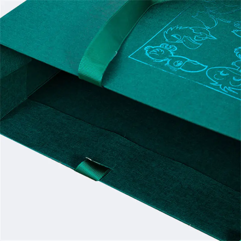 Wholesale Dark Green Recycled Maker Paper Bags
