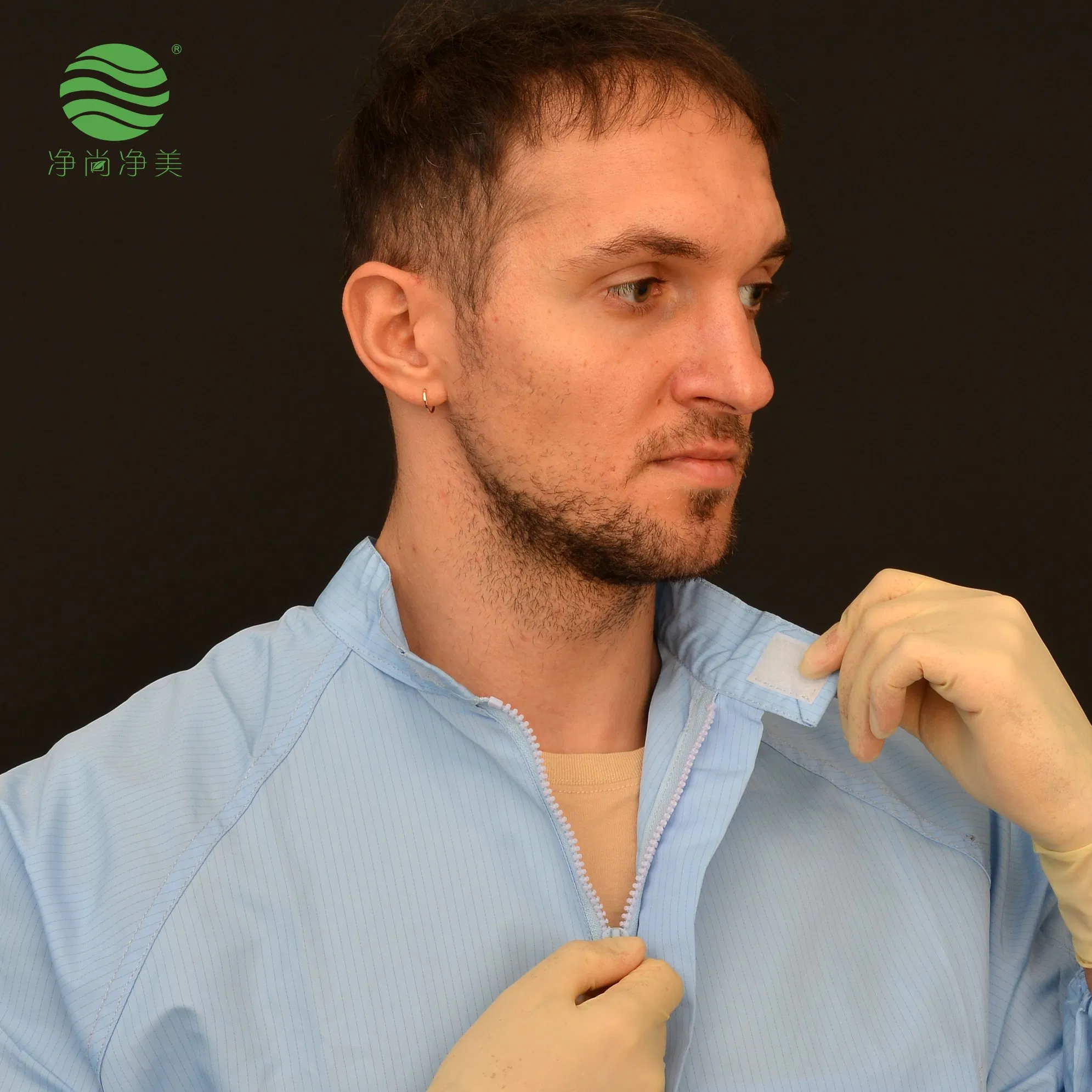 Ropa de traje de limpieza de múltiples tamaños, ropa protectora, mono, ropa antiestática