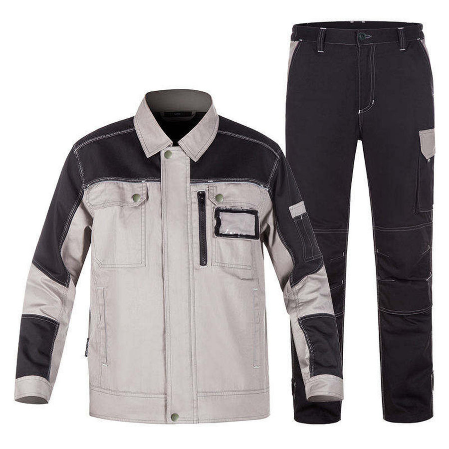 Ropa de trabajo protectora reflectante personalizada de alta visibilidad y resistencia a la abrasión para plantas de aluminio