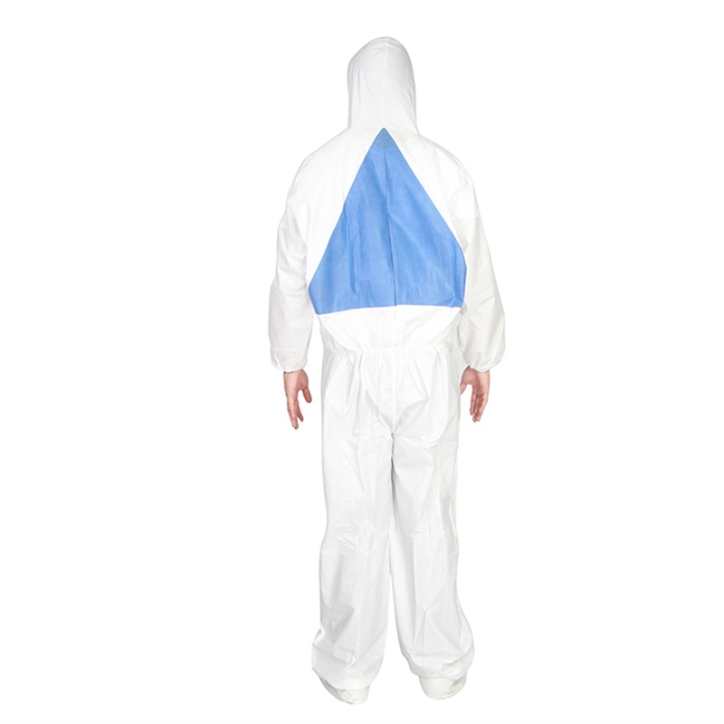 Ropa de protección química personal OEM Guardwear, ropa protectora desechable de seguridad PP