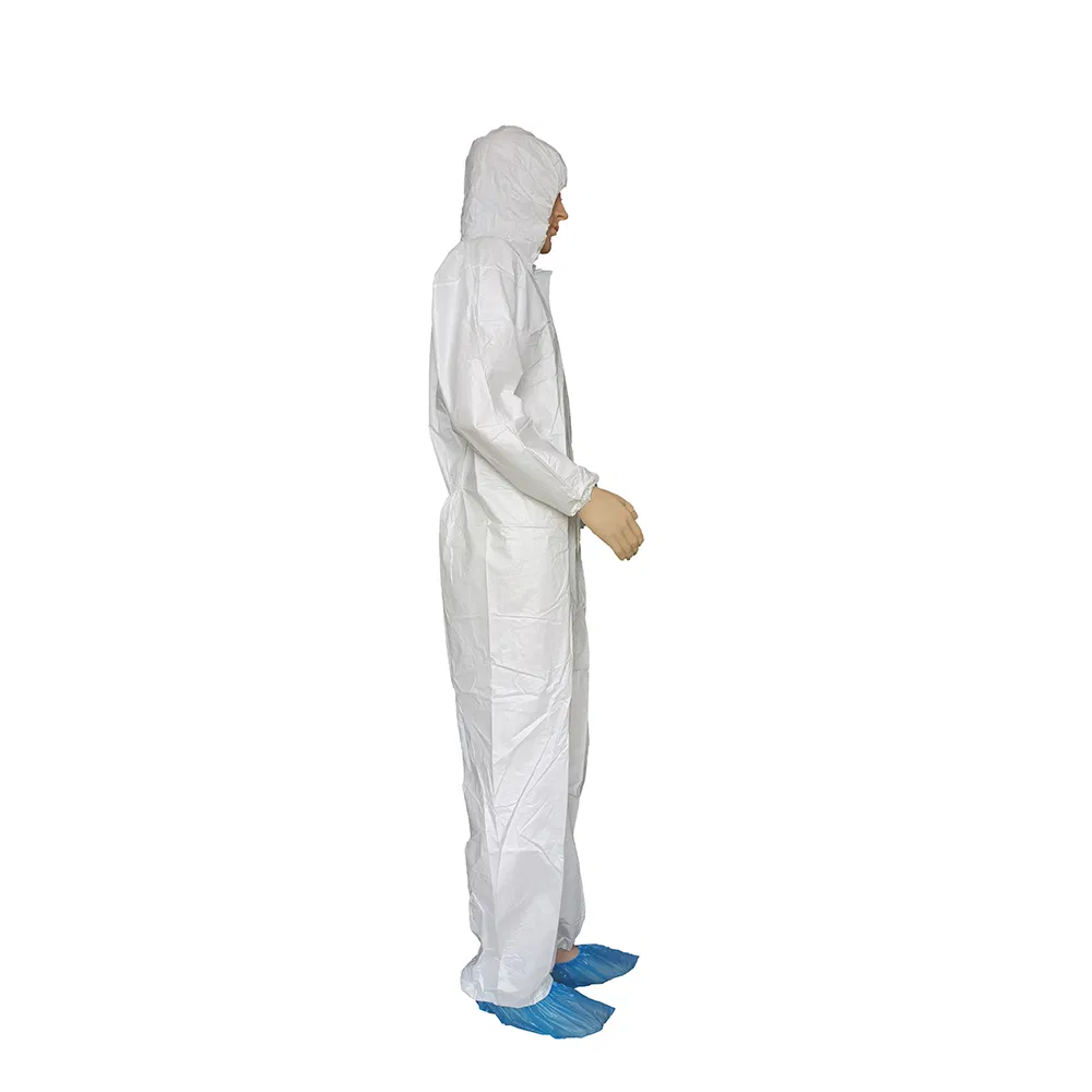 Ropa protectora desechable laminada de no tejida para protección química industrial