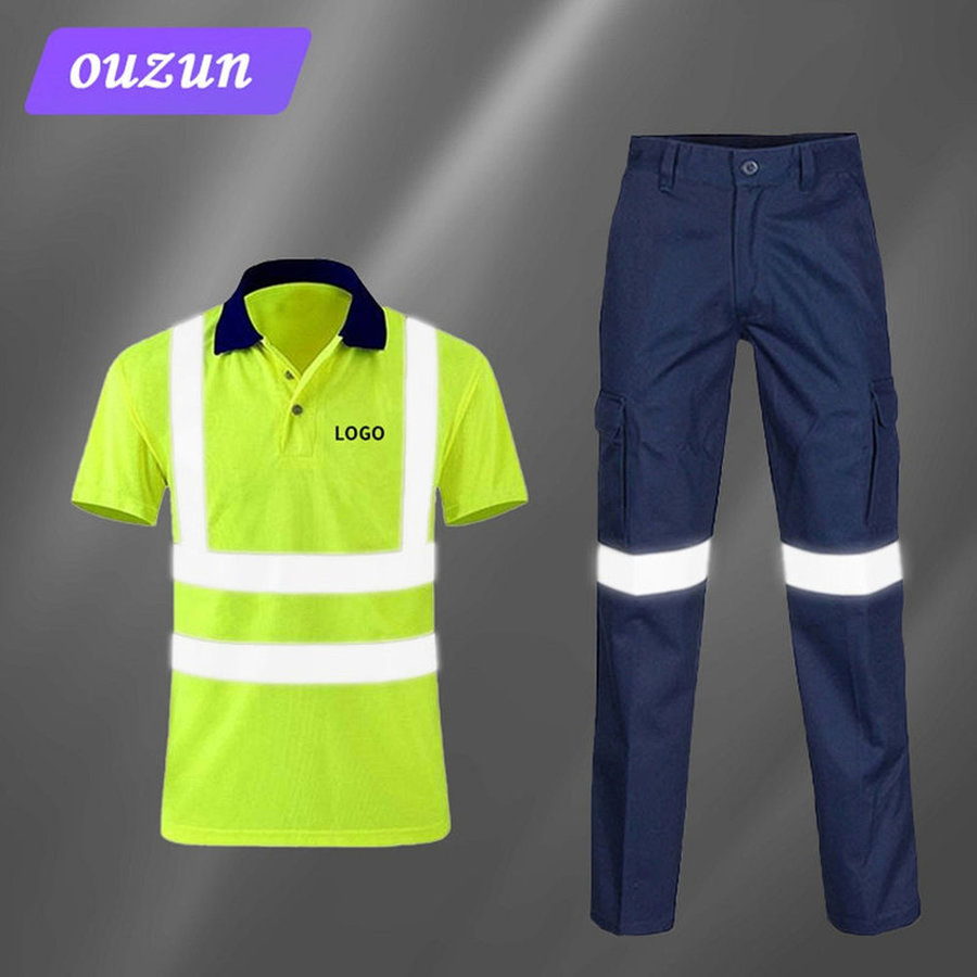 Ropa de trabajo protectora y reflectante personalizada y confiable para fábricas de textiles