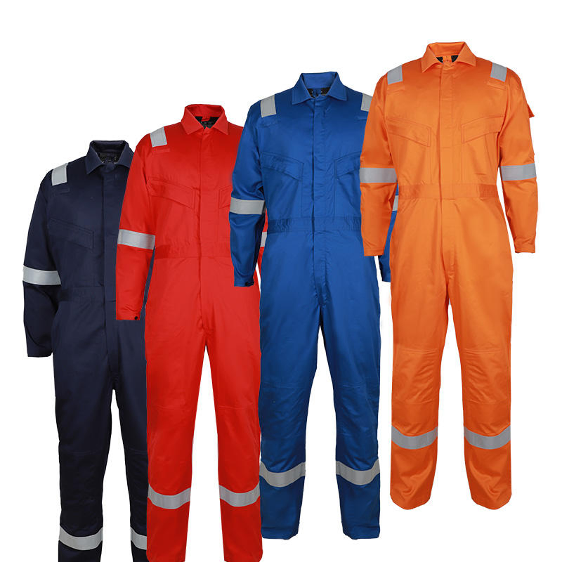 Soporte de Fábrica Rojo En 11612 Mono de Trabajo Minería Ropa Resistente al Fuego Ropa Industrial Anti Fuego