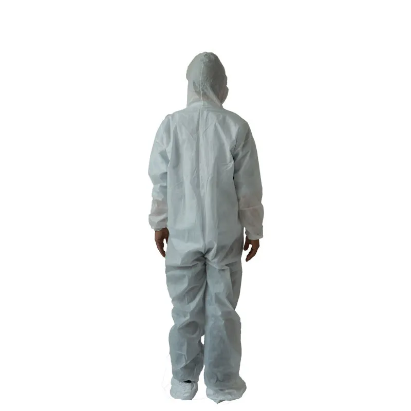 Ropa protectora desechable impermeable de polipropileno no tejido