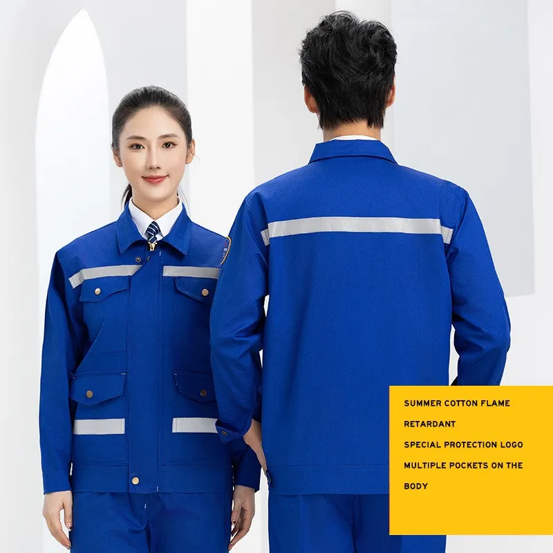 Cinta Reflectante Uniforme de Seguridad para Personal Industrial Ropa de Trabajo Antiestática Protectora