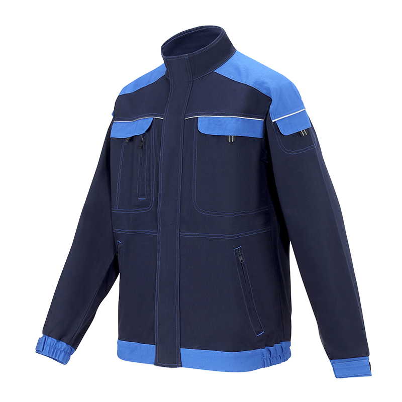 Chaqueta de trabajo personalizada de alta calidad profesional, chaqueta protectora, ropa de seguridad, ropa de construcción, uniforme industrial de algodón