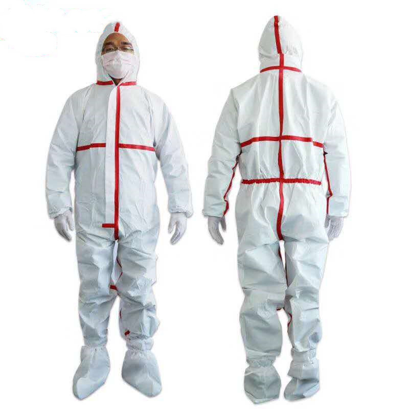 Ropa protectora desechable para uso médico