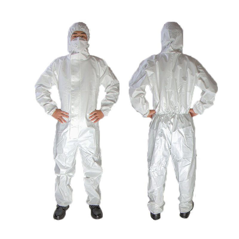Ropa de Seguridad OEM En14126 Traje de Protección Uniforme de Trabajo Impermeable Ropa Protectora Desechable