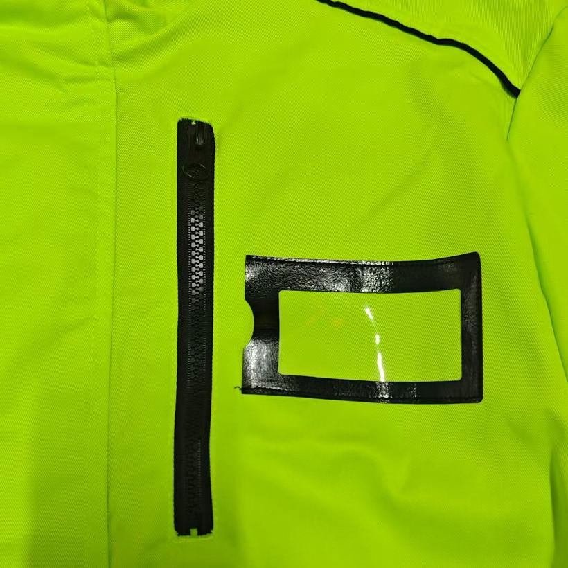 Ropa de trabajo personalizable con logo, camiseta de manga larga reflectante y característica reflectante incorporada