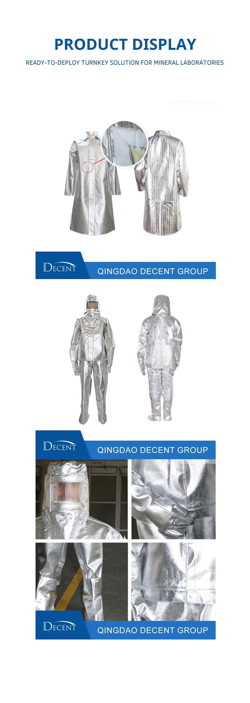 Detalle 4 - 1000°C Ropa Protectora Resistente al Calor