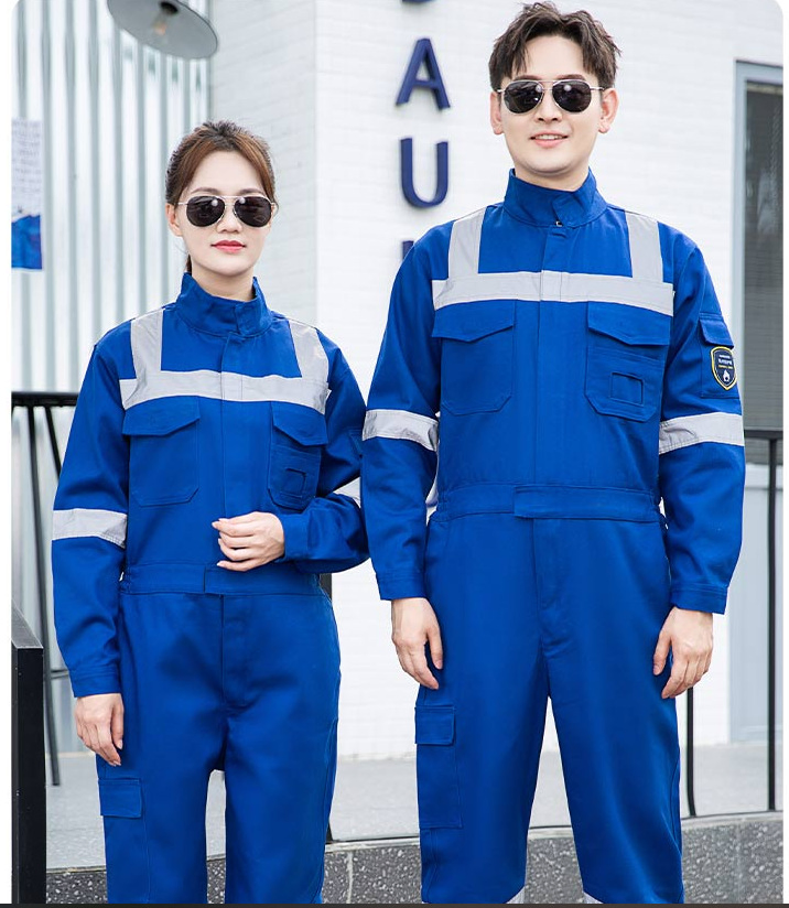 Ropa de trabajo industrial personalizada para la seguridad en el sitio