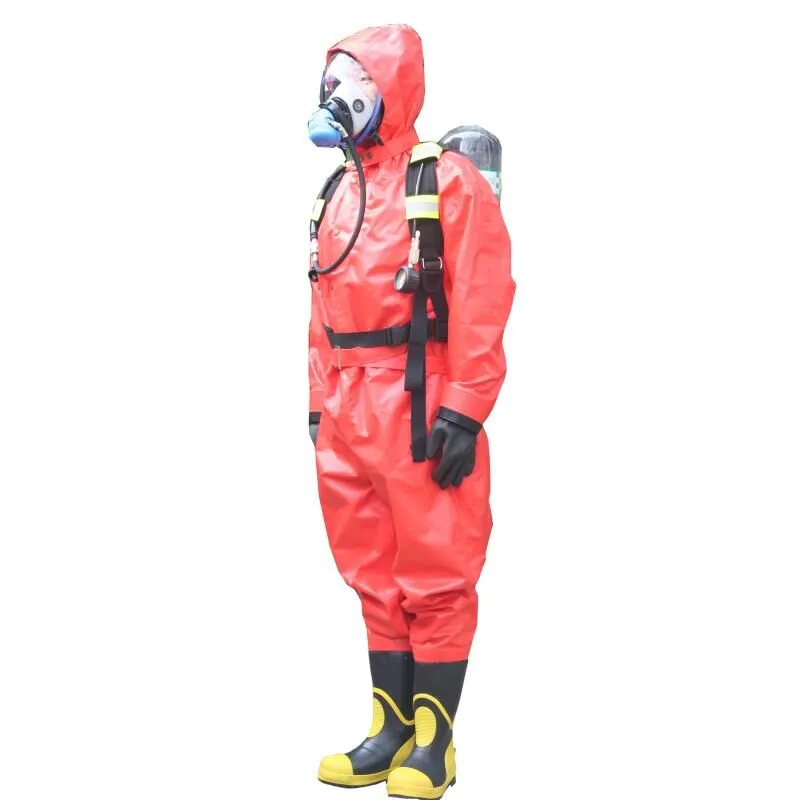 Ropa protectora química semicerada de tipo ligero de PVC