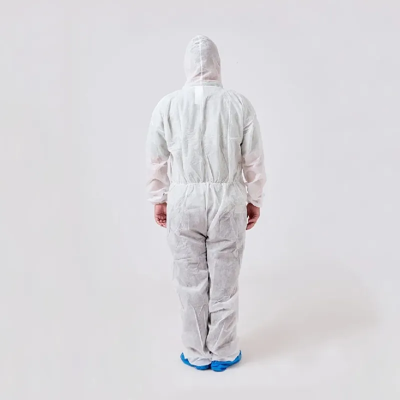 Ropa de trabajo desechable antistática de protección química, monos de tela no tejida