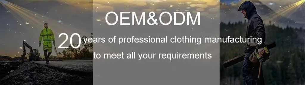 Productos Reflectantes Ropa de Trabajo Chaleco de Alta Visibilidad Chaleco de Seguridad Hombres Ropa Hi-Vis