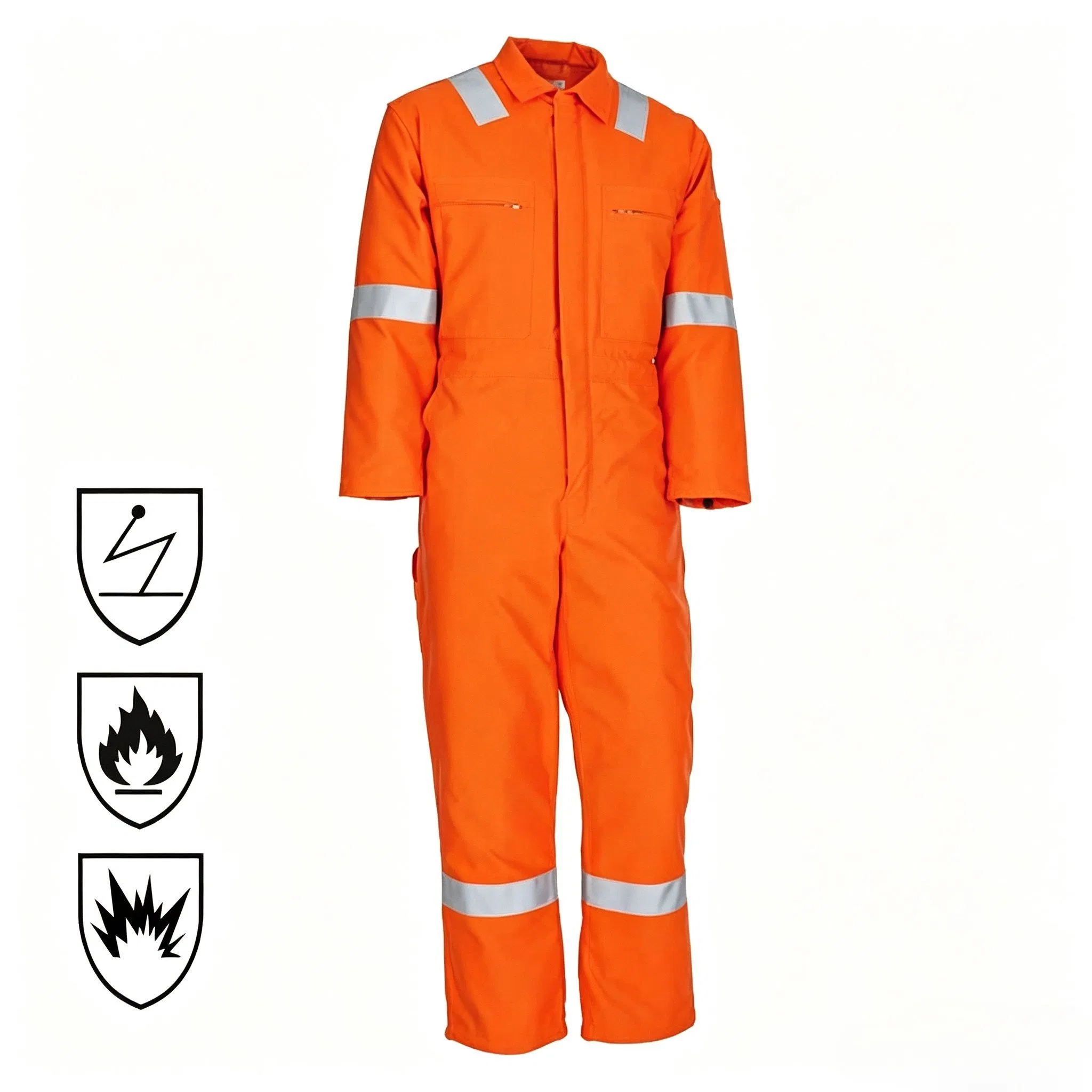 Venta Caliente Ropa de Seguridad a Prueba de Fuego para Campos Petroleros Resistente a Llamas y Fuego