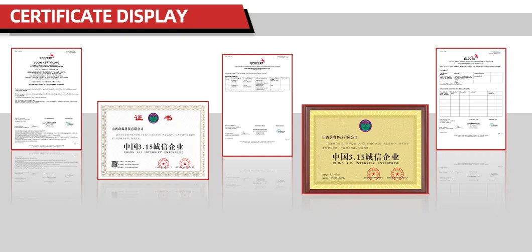 Certificados de calidad de ropa de seguridad
