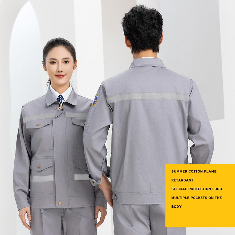 Cinta Reflectante Uniforme de Seguridad para Personal Industrial Ropa de Trabajo Antiestática Protectora