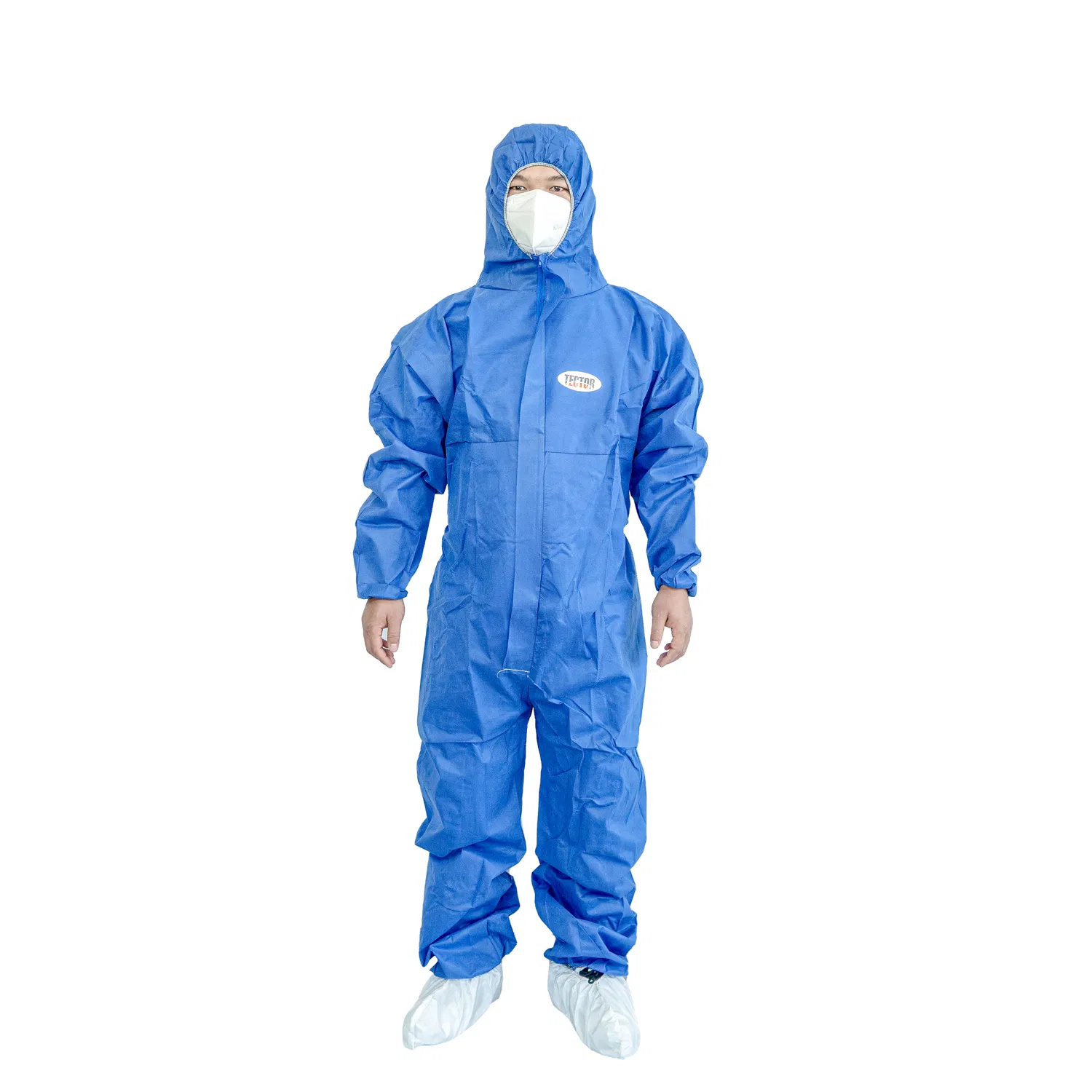 Ropa de aislamiento protectora desechable médica