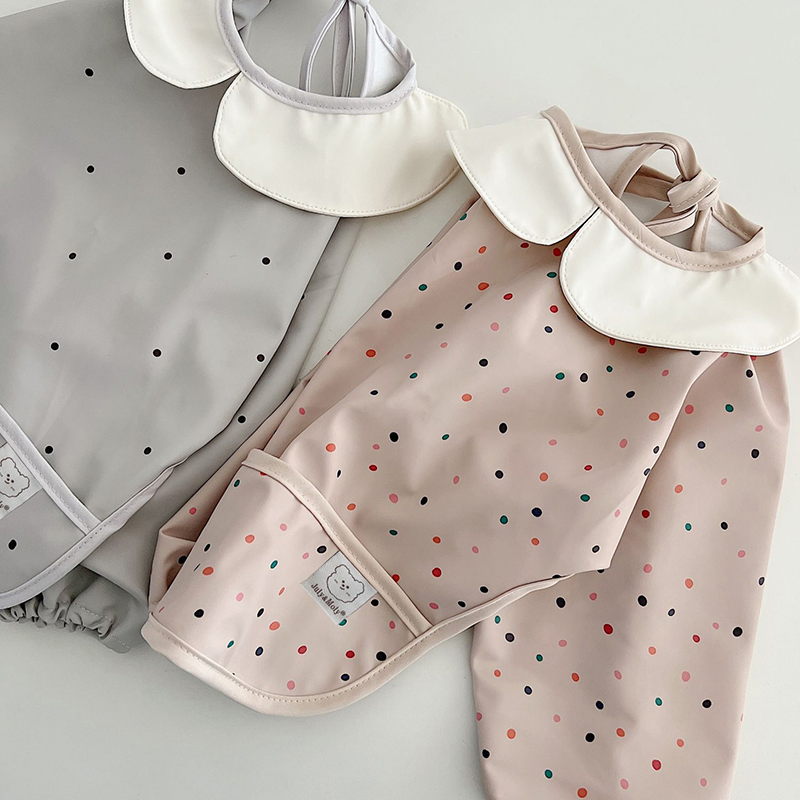 Venta directa de fábrica ropa impermeable resistente al aceite y transpirable para bebés niña