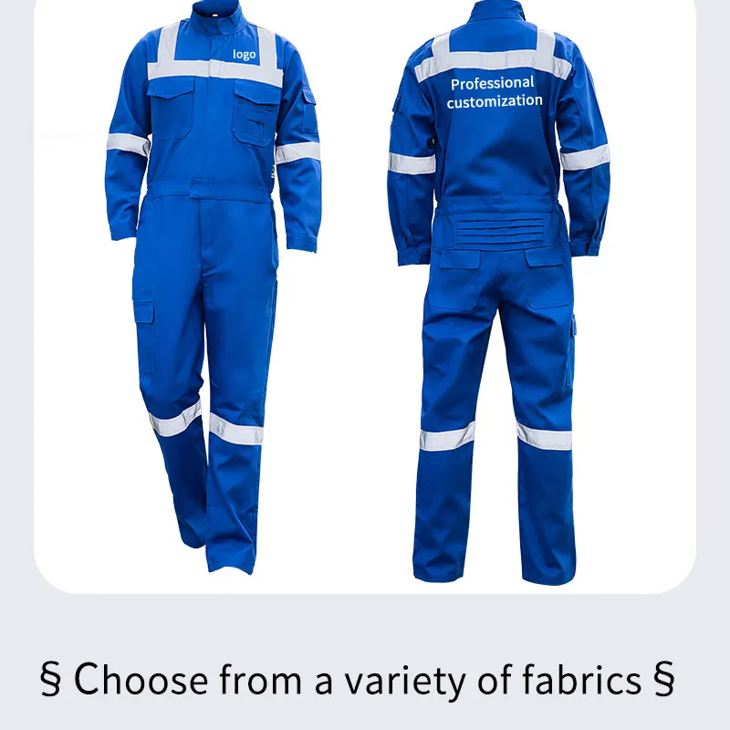 Ropa de trabajo industrial personalizada para la seguridad en el sitio