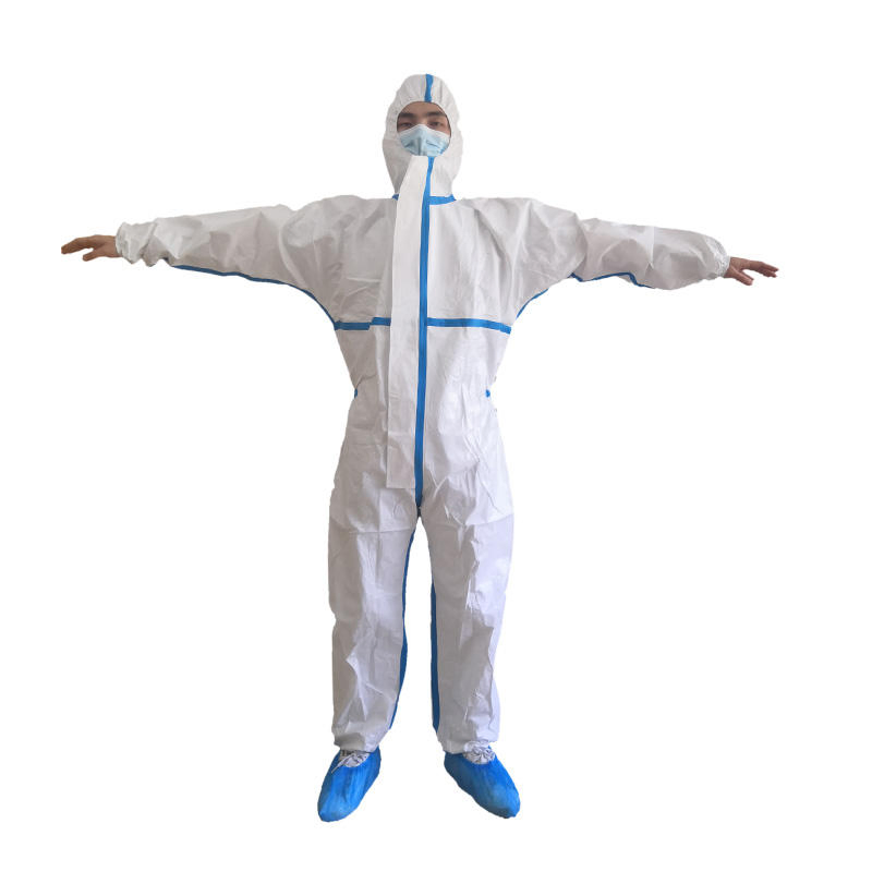 Mono con capucha unisex antiestático, a prueba de polvo, traje de trabajo, ropa de aislamiento químico, ropa de seguridad, resistente al aceite