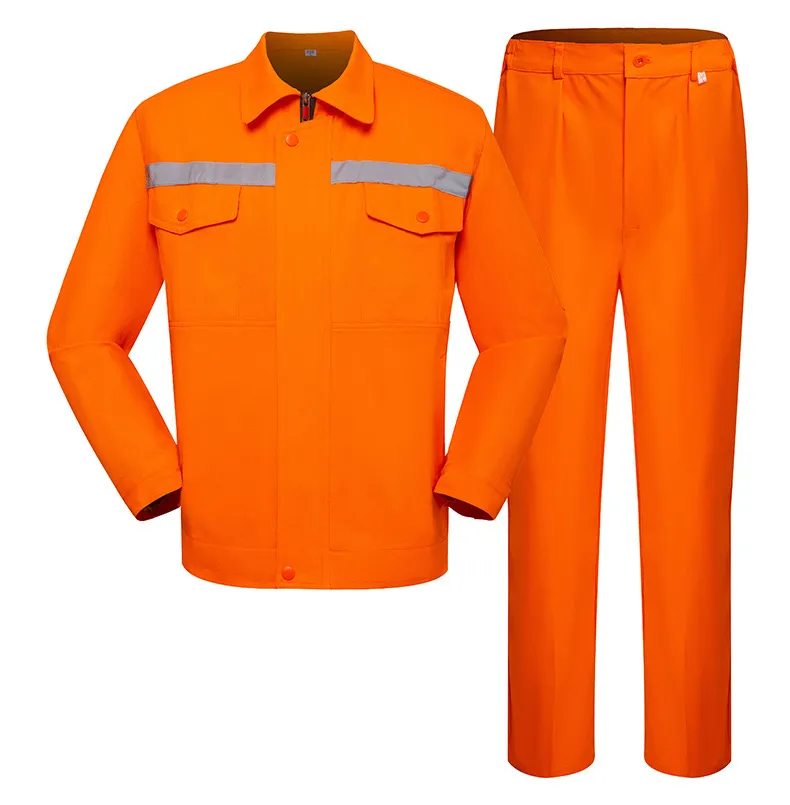 Ropa de seguridad industrial reflectante para obras de construcción