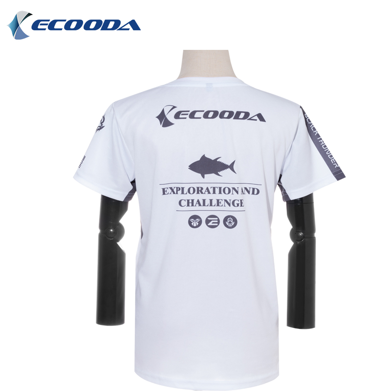 Ropa deportiva al aire libre Ecooda en línea, camiseta de secado rápido y protección solar