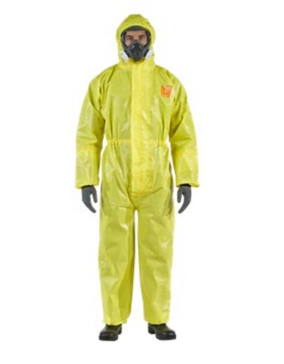Ropa de protección desechable de PP+PE, mono de protección química