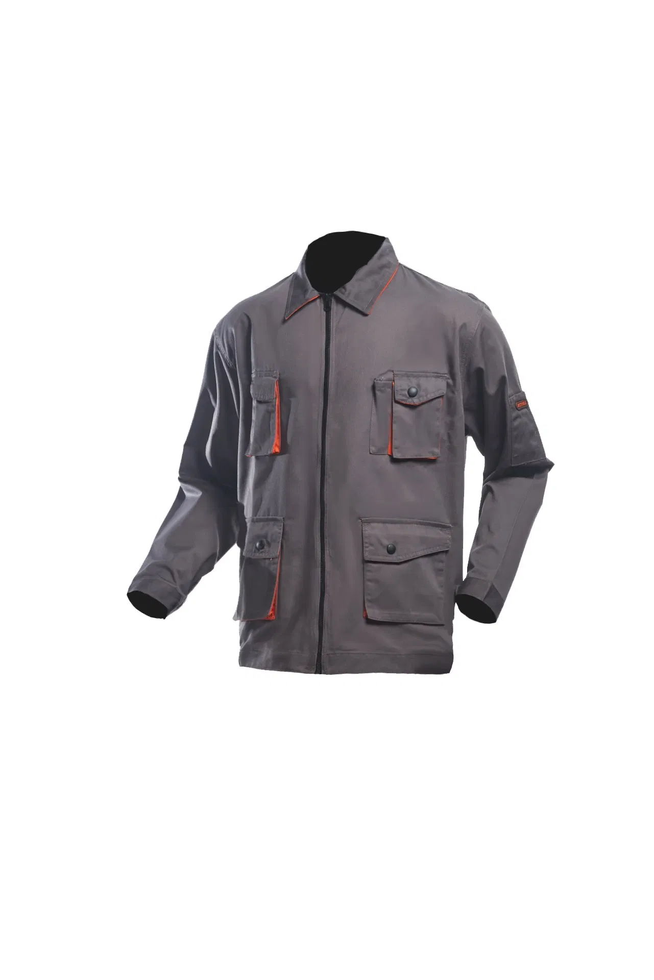 Overoles de soldadura personalizados con logo, multi-bolsillos, chaquetas para hombres, uniforme de trabajo para la construcción