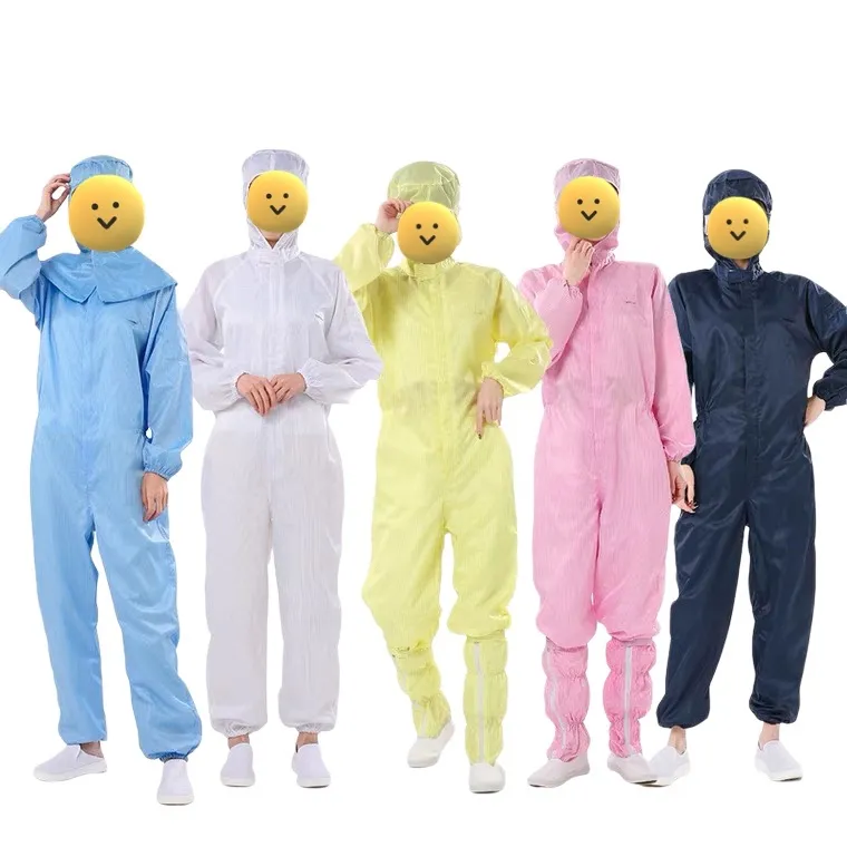 ESD ropa de vestir de laboratorio ropa antiestática ropa protectora