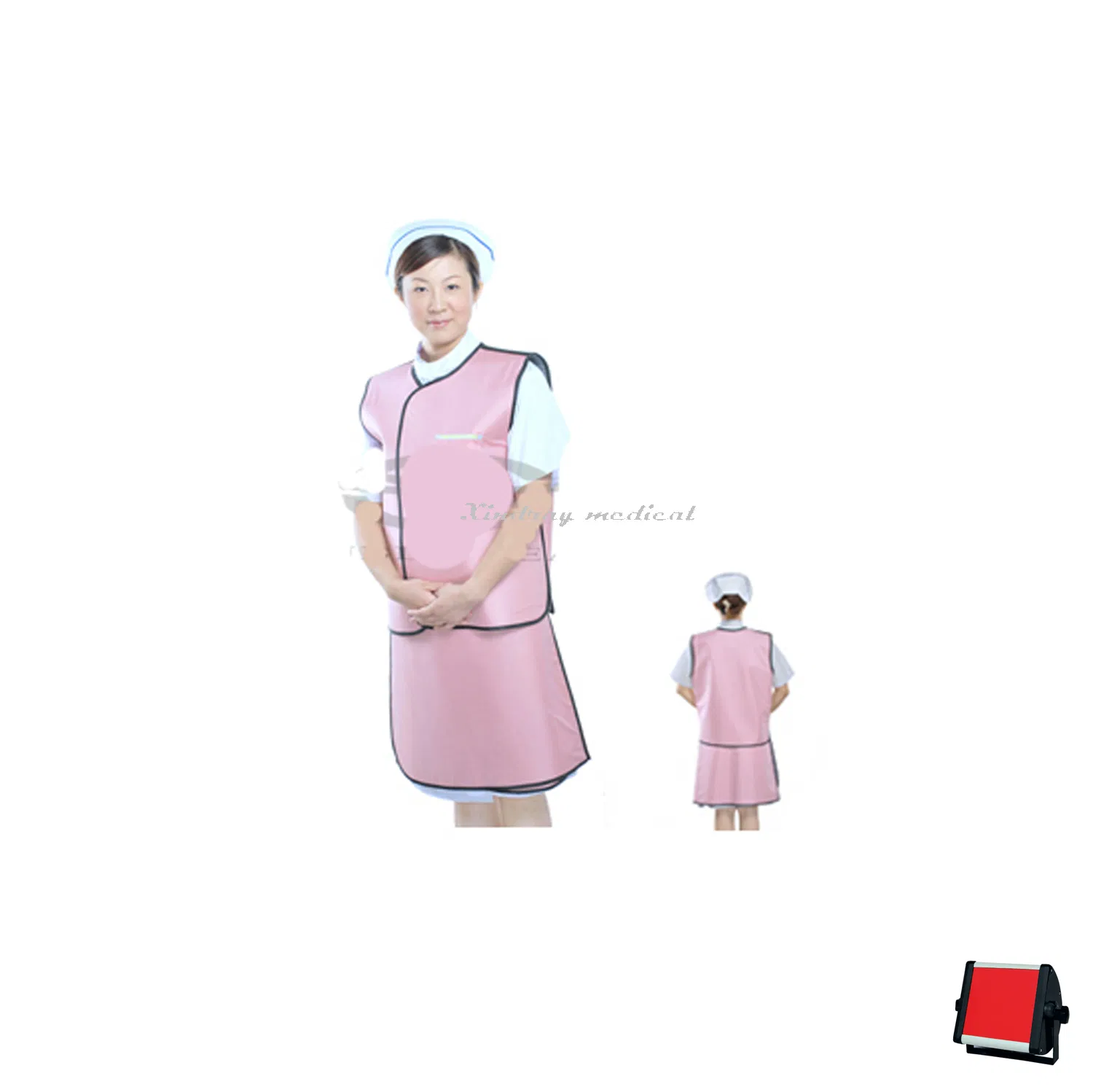 Conjunto de protección de plomo a precio económico, ropa médica protectora contra radiación con alta calidad