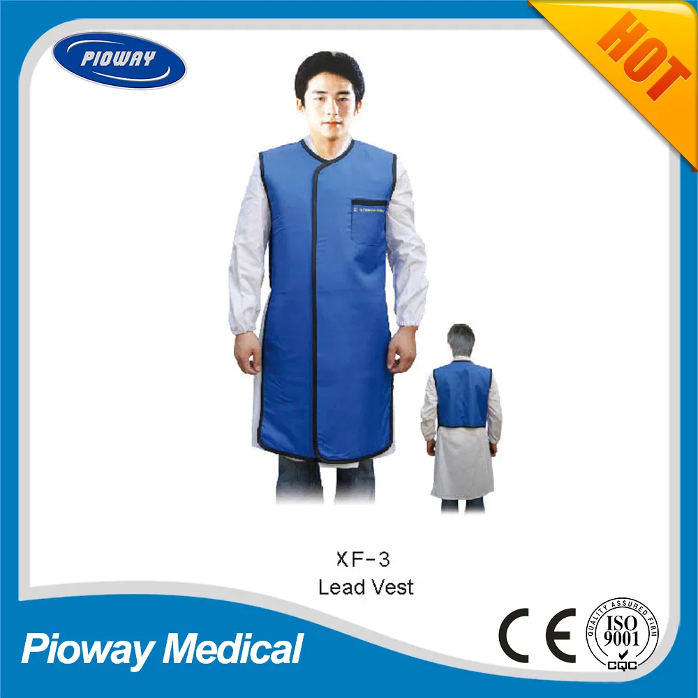 Ropa protectora de plomo para rayos X médicos, ropa protectora contra radiación (serie XF)