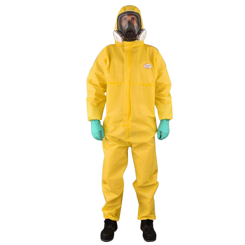 Proveedor de trajes desechables de EPI, ropa de protección, overoles desechables, ropa protectora química