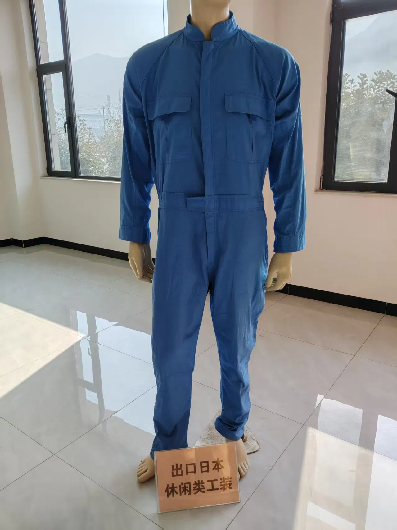 Ropa de trabajo especializada de alta visibilidad, protectora, superior, de algodón, retardante de llama y antiestática 100%