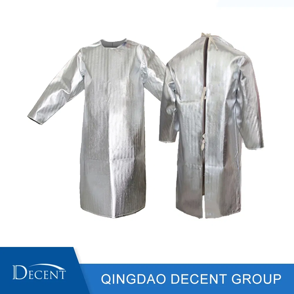 1000°C Sistema de Protección Industrial con Ropa Protectora Resistente al Calor y con Reflexión Térmica