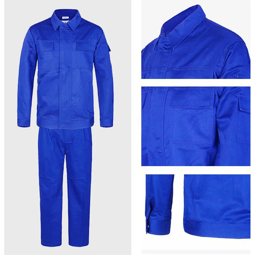 Chaqueta y pantalones contra arco eléctrico, ropa resistente a ácidos y álcalis, uniformes de protección química
