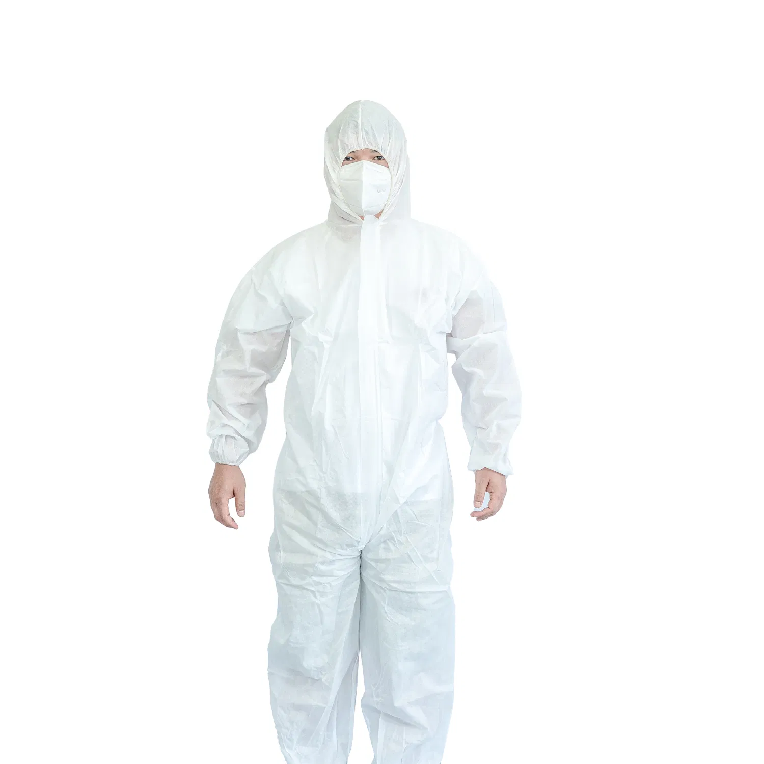 Ropa de aislamiento protectora desechable médica